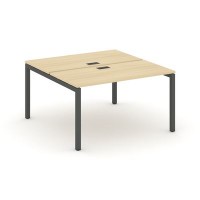 Style Project SN-5P.DRS-022 (Акация лорка/Антрацит металл) Рабочая станция двухсторонняя