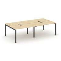 Style Project SN-5P.DRS-043 (Акация лорка/Антрацит металл) Рабочая станция двухсторонняя