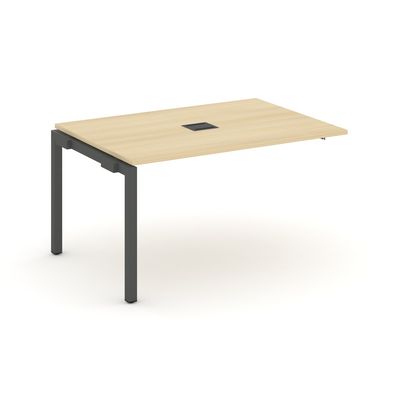 Style Project SN-5P.NSPRG-003 (Акация лорка/Антрацит металл) Проходной наборный элемент переговорного стола