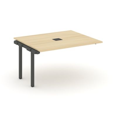 Style Project SN-5P.NSPRG-033 (Акация лорка/Антрацит металл) Проходной наборный элемент переговорного стола