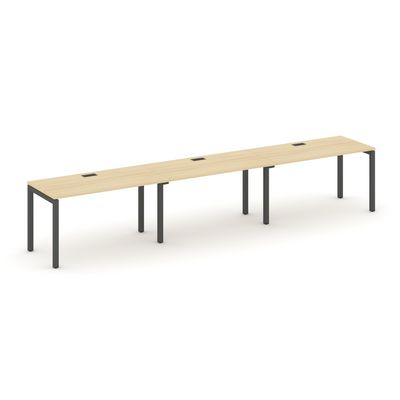 Style Project SN-5P.ORS-041 (Акация лорка/Антрацит металл) Рабочая станция односторонняя