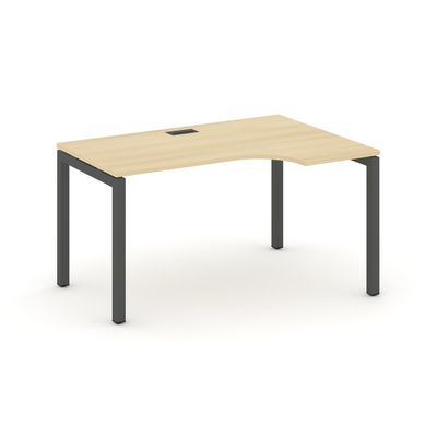 Style Project SN-5P.SPA-001R (Акация лорка/Антрацит металл) Стол рабочий эргономичный