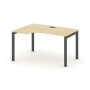 Style Project SN-5P.SPA-012L (Акация лорка/Антрацит металл) Стол рабочий эргономичный