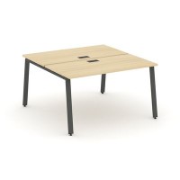 Style Project SN-6A.DRS-002 (Акация лорка/Антрацит металл) Рабочая станция двухсторонняя