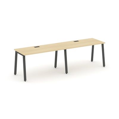 Style Project SN-6A.ORS-003 (Акация лорка/Антрацит металл) Рабочая станция односторонняя