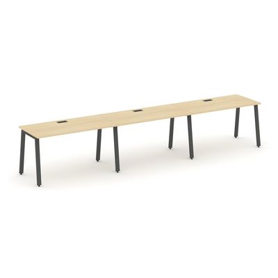 Style Project SN-6A.ORS-034 (Акация лорка/Антрацит металл) Рабочая станция односторонняя