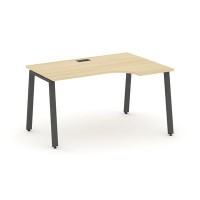 Style Project SN-6A.SPA-001R (Акация лорка/Антрацит металл) Стол рабочий эргономичный