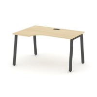 Style Project SN-6A.SPA-011L (Акация лорка/Антрацит металл) Стол рабочий эргономичный