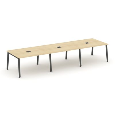 Style Project SN-6A.SPRG-053 (Акация лорка/Антрацит металл) Стол переговорный