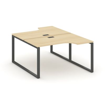 Style Project SN-6O.DRPA-011 (Акация лорка/Антрацит металл) Рабочая станция эргономичная