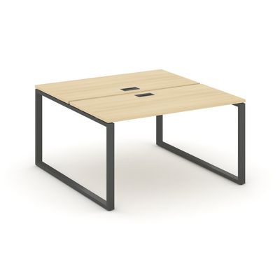 Style Project SN-6O.DRS-012 (Акация лорка/Антрацит металл) Рабочая станция двухсторонняя