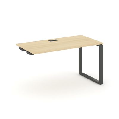 Style Project SN-6O.OPRS-003 (Акация лорка/Антрацит металл) Стол приставка к опорным элементам