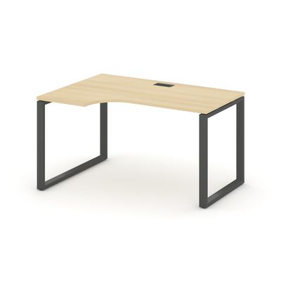 Style Project SN-6O.SPA-002L (Акация лорка/Антрацит металл) Стол рабочий эргономичный