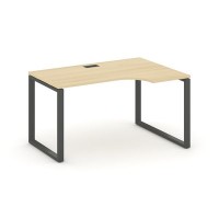 Style Project SN-6O.SPA-022R (Акация лорка/Антрацит металл) Стол рабочий эргономичный