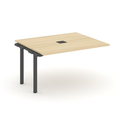 Style Project SN-6P.NSPRG-032 (Акация лорка/Антрацит металл) Проходной наборный элемент переговорного стола