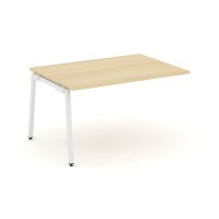 Style Project SN-4A.NSPRG-003.3 (Акация лорка/Белый металл) Проходной наборный элемент переговорного стола