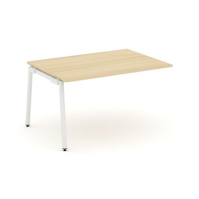 Style Project SN-4A.NSPRG-003.3 (Акация лорка/Белый металл) Проходной наборный элемент переговорного стола