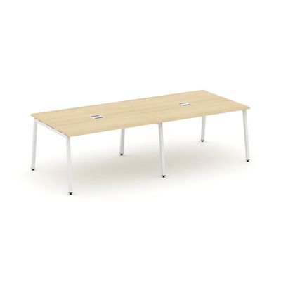 Style Project SN-4A.SPRG-044 (Акация лорка/Белый металл) Стол переговорный