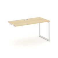 Style Project SN-4O.OPRS-004 (Акация лорка/Белый металл) Стол приставка к опорным элементам