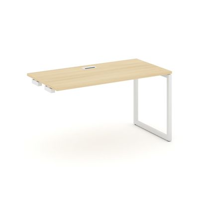 Style Project SN-4O.OPRS-004 (Акация лорка/Белый металл) Стол приставка к опорным элементам