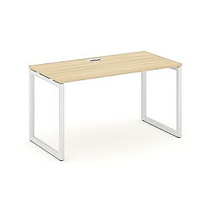 Стайл Проджект SN-4O.SP-005 (Акация лорка/Белый металл) Стол письменный