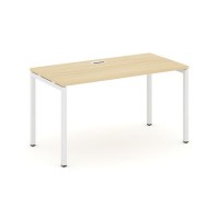 Style Project SN-4P.SP-022 (Акация лорка/Белый металл) Стол письменный