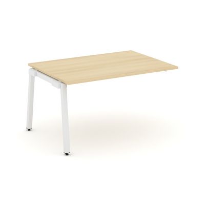 Style Project SN-5A.NSPRG-002.3 (Акация лорка/Белый металл) Проходной наборный элемент переговорного стола