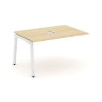 Style Project SN-5A.NSPRG-003 (Акация лорка/Белый металл) Проходной наборный элемент переговорного стола