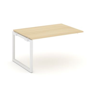 Style Project SN-5O.NSPRG-001.3 (Акация лорка/Белый металл) Проходной наборный элемент переговорного стола