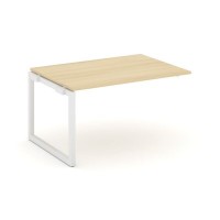 Style Project SN-5O.NSPRG-002.3 (Акация лорка/Белый металл) Проходной наборный элемент переговорного стола