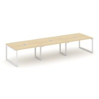 Style Project SN-5O.SPRG-052 (Акация лорка/Белый металл) Стол переговорный