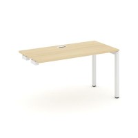 Style Project SN-5P.OPRS-002 (Акация лорка/Белый металл) Стол приставка к опорным элементам