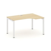 Style Project SN-5P.SPA-002R (Акация лорка/Белый металл) Стол рабочий эргономичный