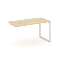 Style Project SN-6O.OPRS-001 (Акация лорка/Белый металл) Стол приставка к опорным элементам