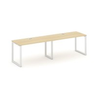 Style Project SN-6O.ORS-001 (Акация лорка/Белый металл) Рабочая станция односторонняя