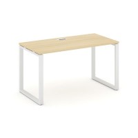 Style Project SN-6O.SP-025 (Акация лорка/Белый металл) Стол письменный