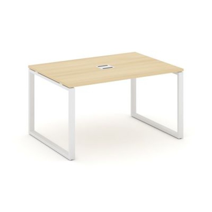 Стайл Проджект SN-6O.SPRG-001 (Акация лорка/Белый металл) Стол переговорный