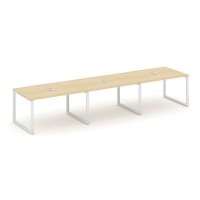 Style Project SN-6O.SPRG-023 (Акация лорка/Белый металл) Стол переговорный