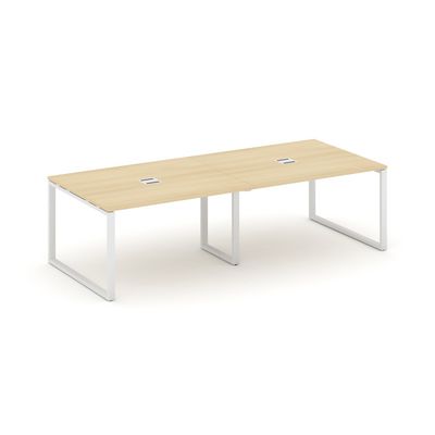 Style Project SN-6O.SPRG-043 (Акация лорка/Белый металл) Стол переговорный