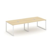 Style Project SN-6O.SPRG-044 (Акация лорка/Белый металл) Стол переговорный