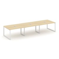 Style Project SN-6O.SPRG-053 (Акация лорка/Белый металл) Стол переговорный