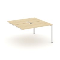 Style Project SN-6P.DPRS-024 (Акация лорка/Белый металл) Стол приставка к опорным элементам