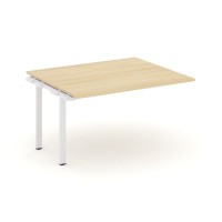 Style Project SN-6P.NSPRG-034.3 (Акация лорка/Белый металл) Проходной наборный элемент переговорного стола