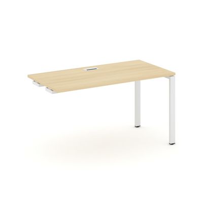 Style Project SN-6P.OPRS-024 (Акация лорка/Белый металл) Стол приставка к опорным элементам