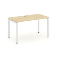 Style Project SN-6P.SP-014 (Акация лорка/Белый металл) Стол письменный