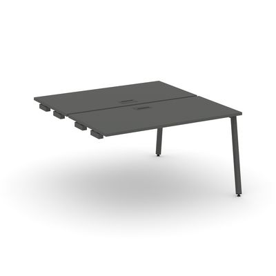 Style Project SN-4A.DPRS-011 (Антрацит/Антрацит металл) Стол приставка к опорным элементам