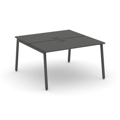 Style Project SN-4A.DRS-013 (Антрацит/Антрацит металл) Рабочая станция двухсторонняя