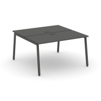 Style Project SN-4A.DRS-021 (Антрацит/Антрацит металл) Рабочая станция двухсторонняя