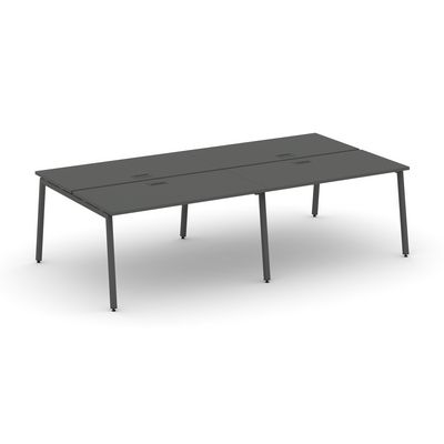 Style Project SN-4A.DRS-042 (Антрацит/Антрацит металл) Рабочая станция двухсторонняя