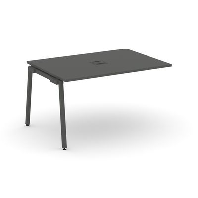 Style Project SN-4A.NSPRG-003 (Антрацит/Антрацит металл) Проходной наборный элемент переговорного стола